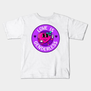 Love Is Genderless - Support The LGBT Community Kids T-Shirt